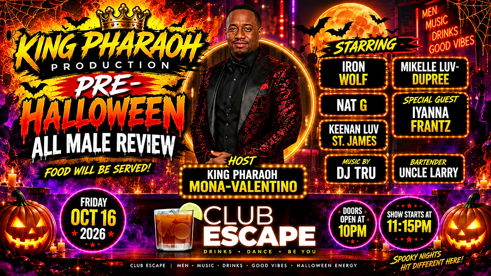 Pre-Halloween All Male Review