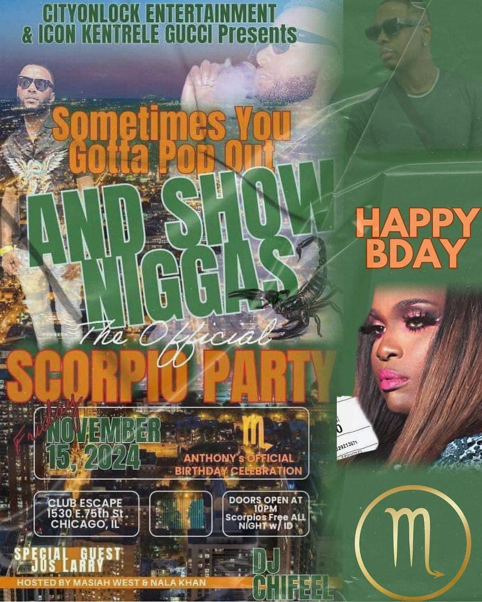Official Scorpio Party
