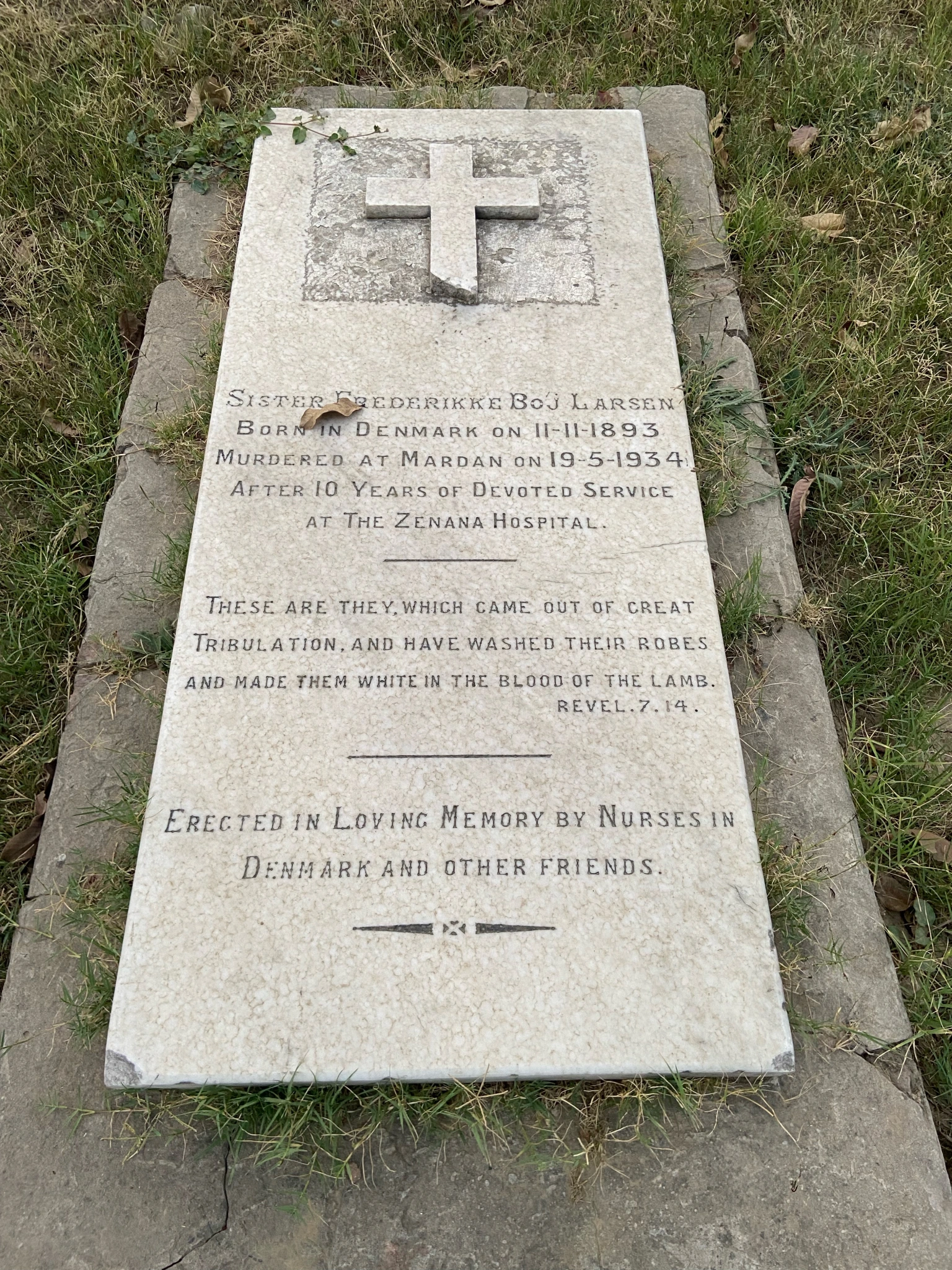 Gravestones at the Chapel