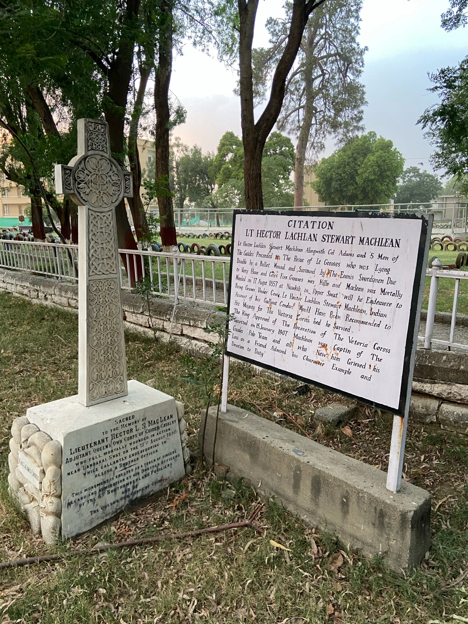 Gravestones at the Chapel