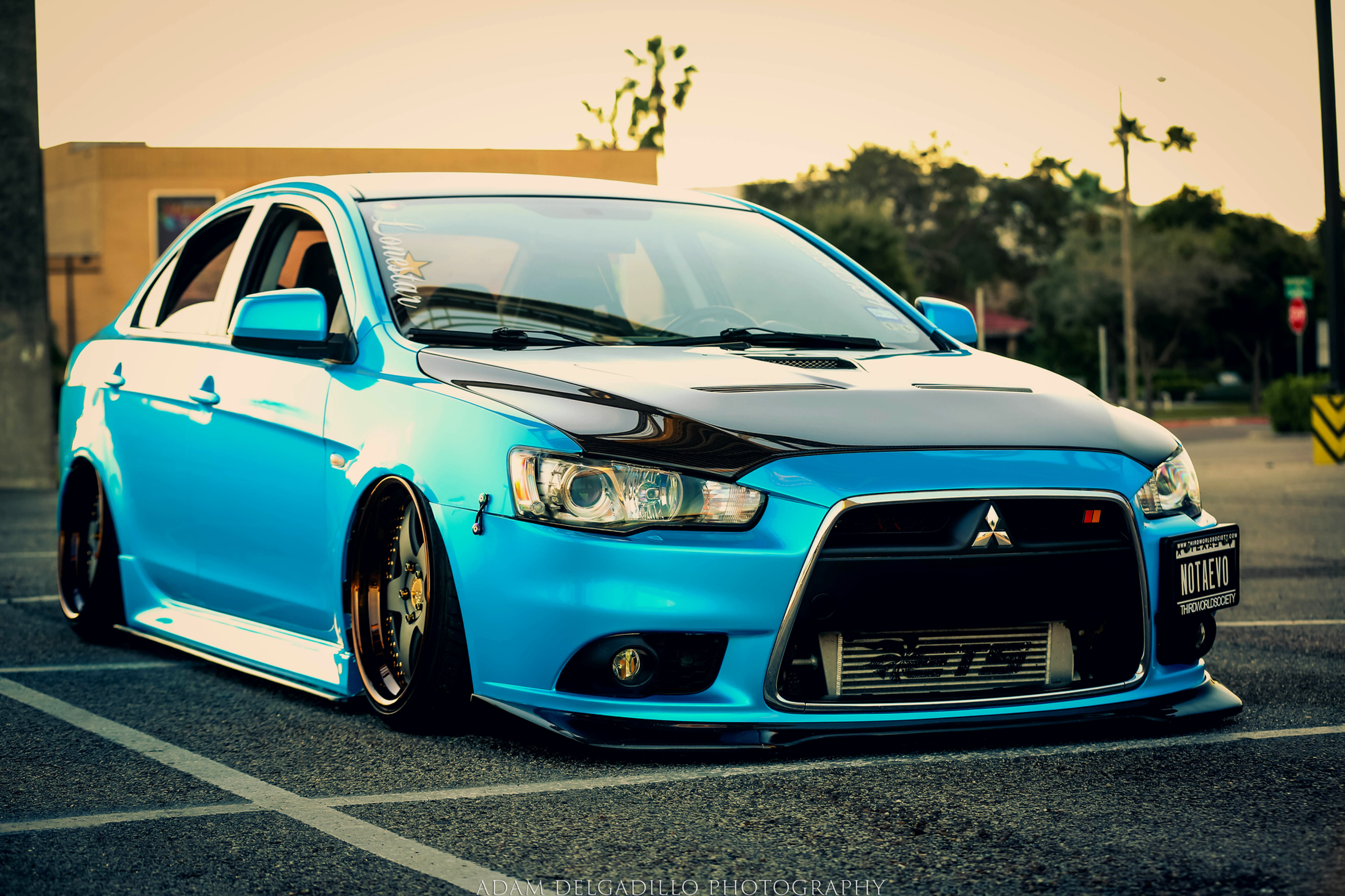 JDP Lancer Front Spoiler (09+)