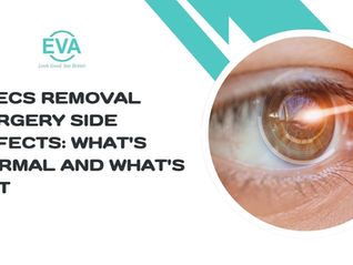 Specs Removal Surgery Side Effects: What's Normal and What's Not
