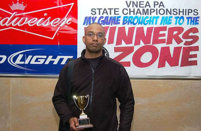 2012 VNEA PA State 8-Ball Championship, presented by Presque Isle Downs and Casino, with results posted by Warner Coin, a Miele Group company.