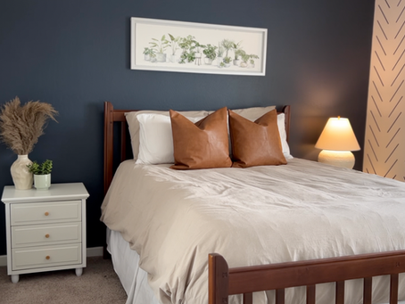 Budget Boho Makeover :: Guest Bedroom