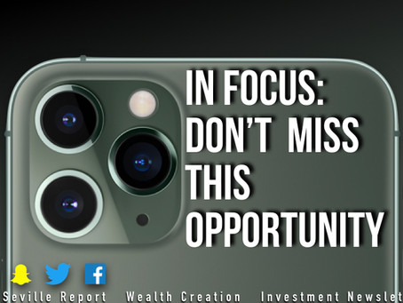 In Focus: Don't Miss This Opportunity