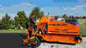 John Hood testing new paver - Still Hunting