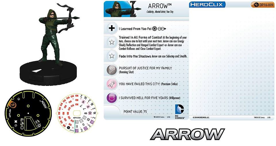 Arrow Heroclix