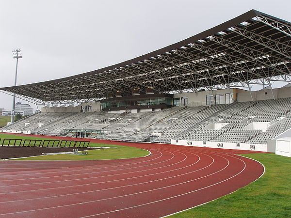 Laugardalsvöllur stadium, Reykjavik, Iceland