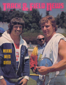 Mac Wilkins & Al Oerter first competition 1978