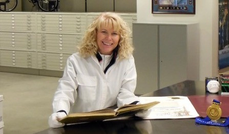 Teri Hedgpeth, former Archives and Collections Curator at the U.S. Olympic & Paralympic Committee
