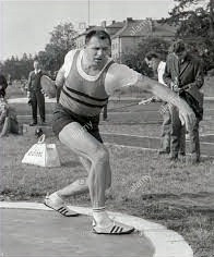 Ludvik Danek (Czechoslovakia) World Record Holder, Olympic Favorite