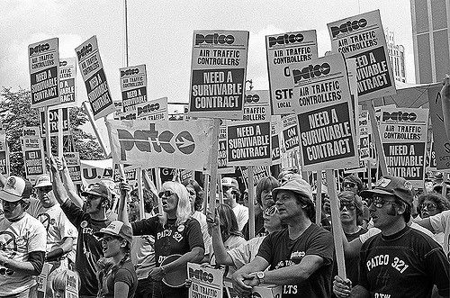 PATCO strike August, 1981