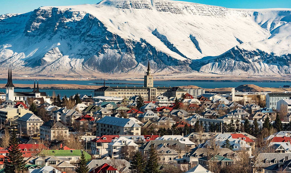 Downtown Reykjavik today