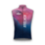 Gilet Coupe Vent Défi Mont Ventoux Rose Vélo