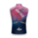 Gilet Coupe Vent Défi Mont Ventoux Rose Vélo