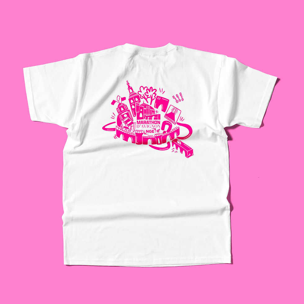 T-shirt Marathon d'Avignon