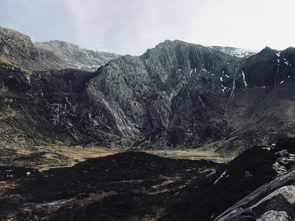 Devils Appendix Waterfall, Snowdonia Wales