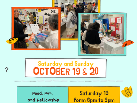 OCT 19 & 20 - MINISTRY FAIR 2024