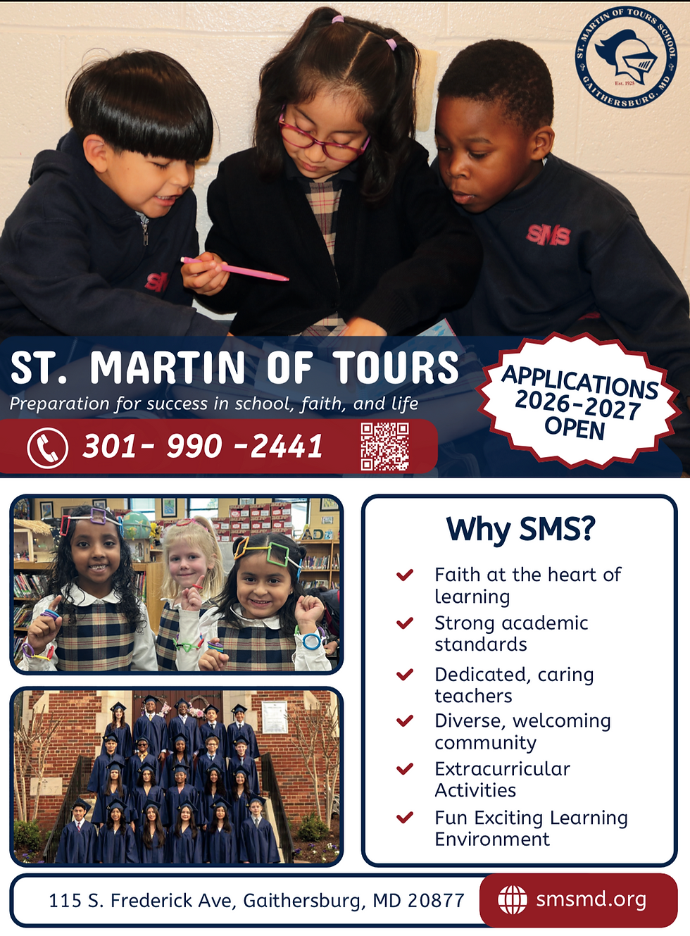 Applications are now open for 2026 - 2027 A few seats left!
