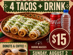 Join us this Sunday, August 2, for the Renova Más fundraiser food sale!