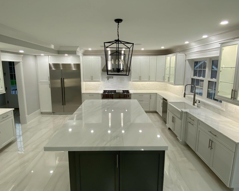 Chef-inspired kitchen in coastal home