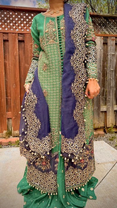 Luxury Pakistani bridal wear in pastel tones – Dot&Lo Mississauga Wedding Collection