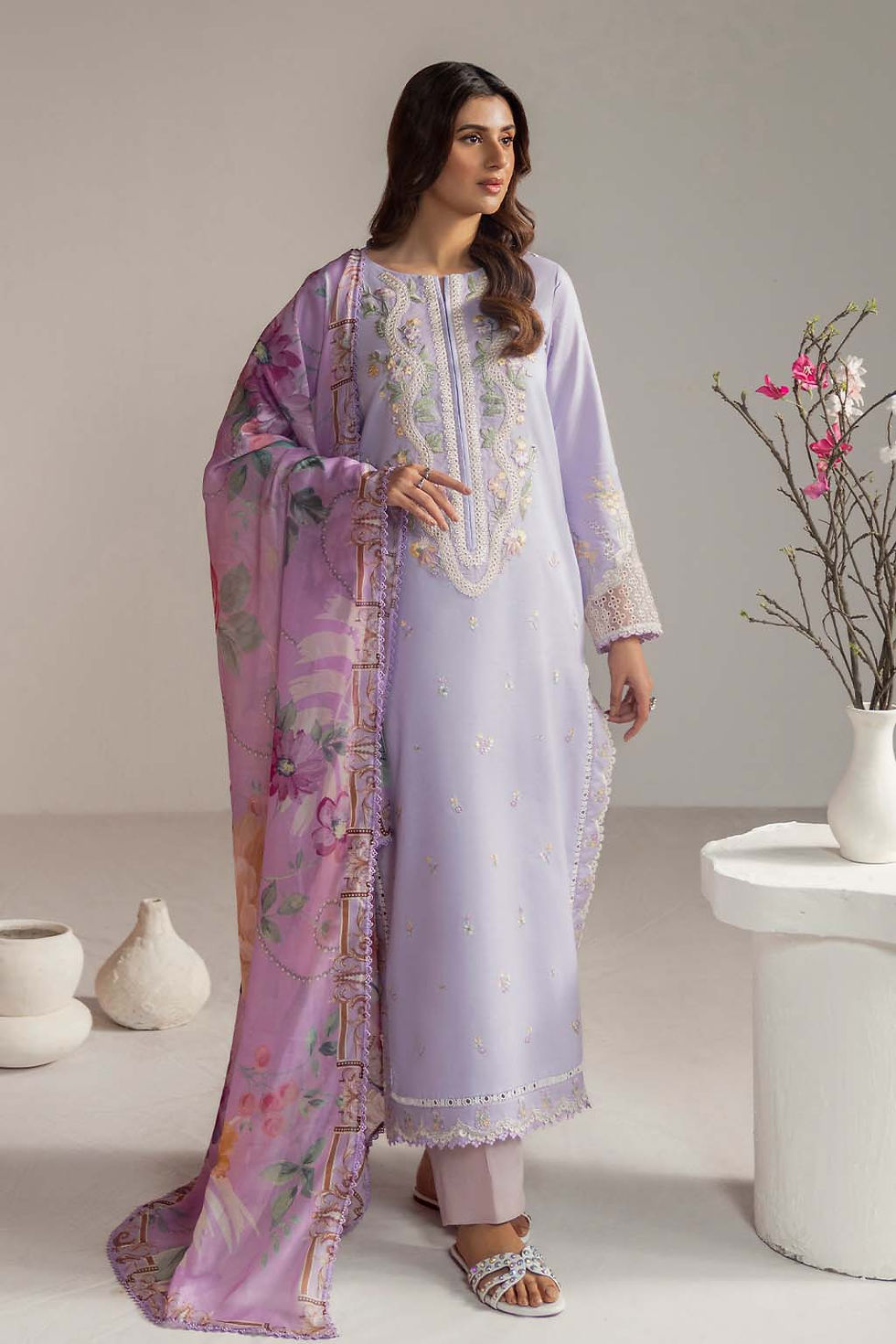 Pakistani Lawn Kurta Salwar Suit