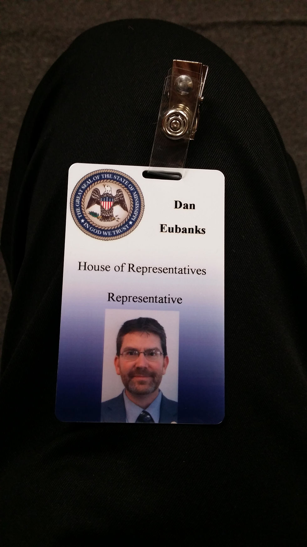 My new keycard/badge for the Capital.