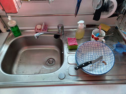 Kitchen sink - Before