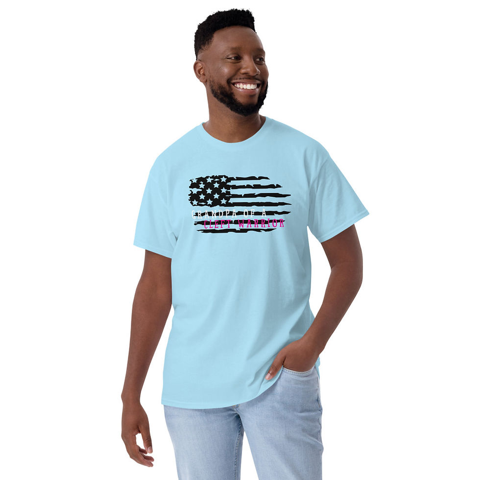 Thumbnail: Grandpa of a Cleft Warrior Short Sleeve T-Shirt