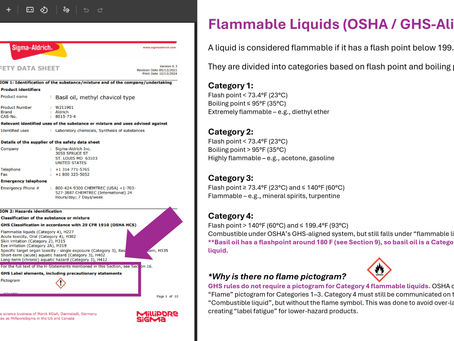 RCRA vs OSHA vs DOT Hazmat
