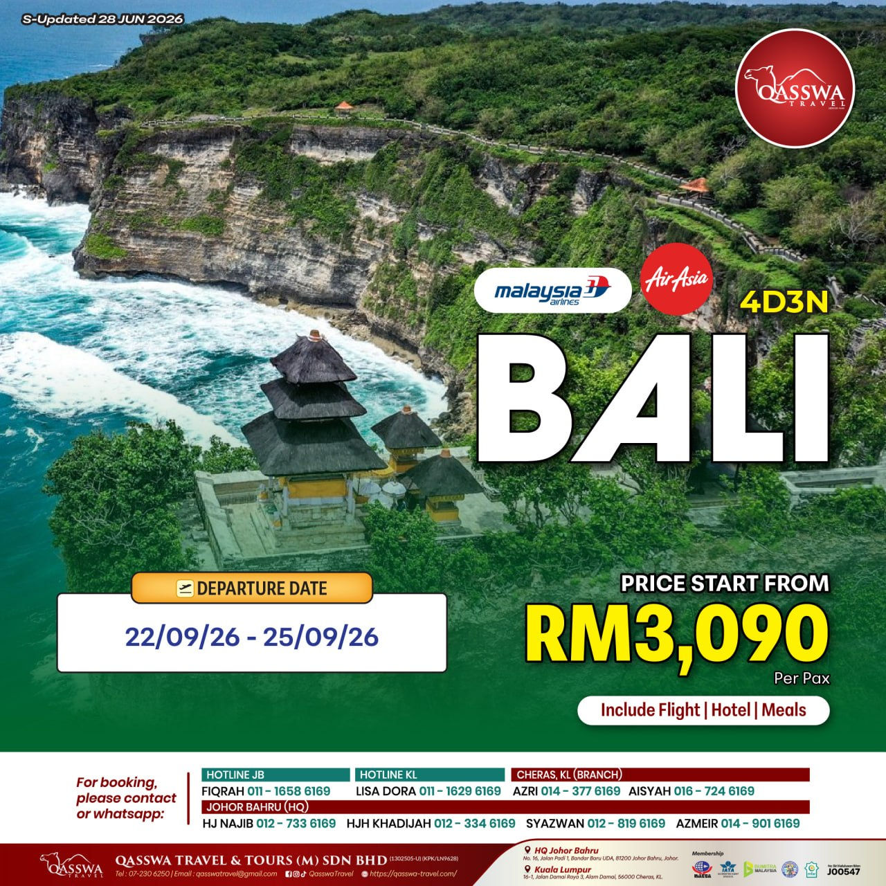 4D3N BALI