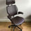 Thumbnail: Chocolate Leather Humanscale Freedom High Back Office Chair