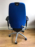 Thumbnail: Blue Fabric Current Range RH Logic 400 Fully Ergonomic Office Task Cha
