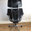 Thumbnail: executive Chrome & Black  Leather Humanscale Freedom High Back chair