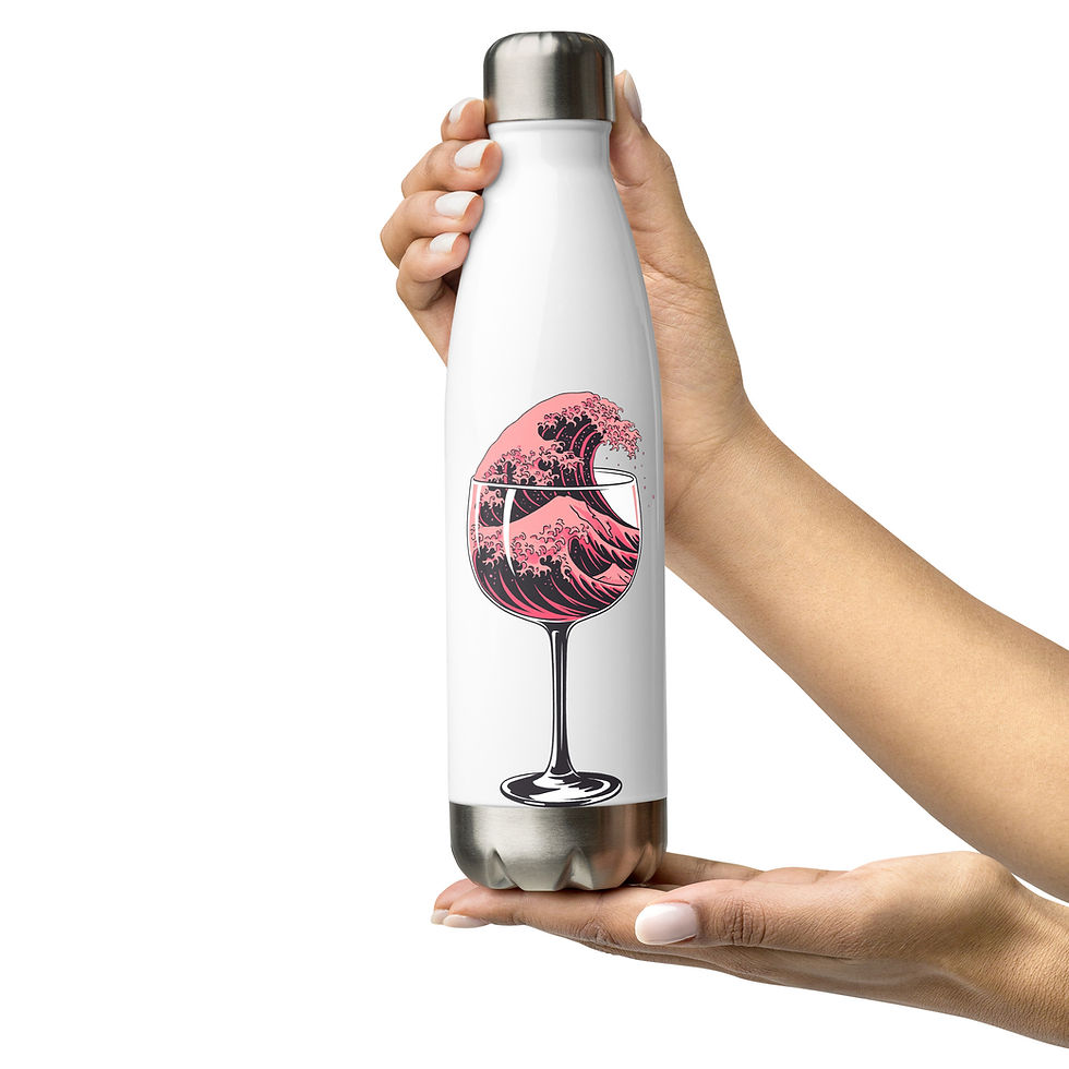 Audra taurėje - Vandens butelis