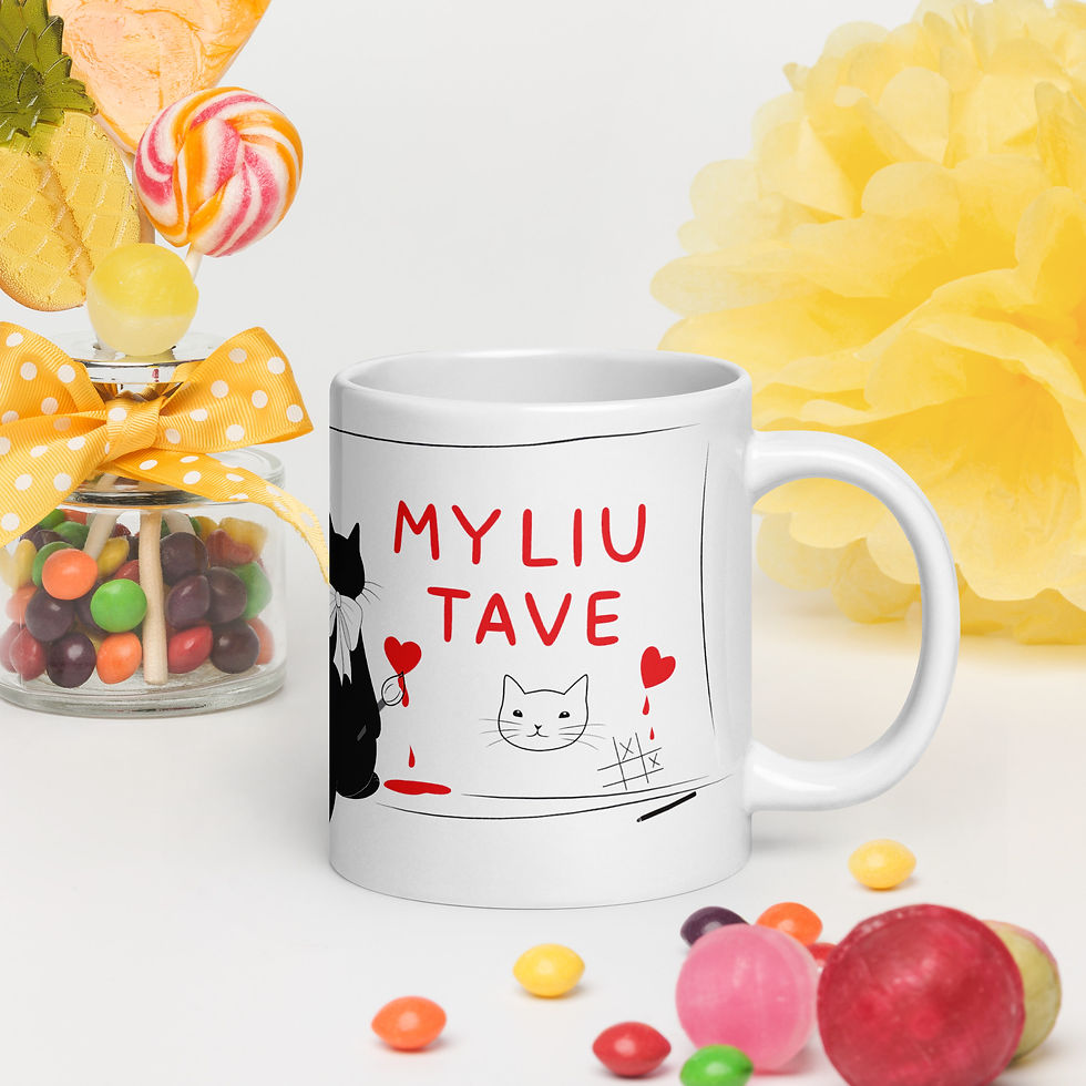 Miniatiūra: Puodelis „Myliu tave“