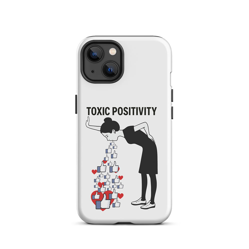 Miniatiūra: iPhone® Telefono dėklas „Toxic Positivity“