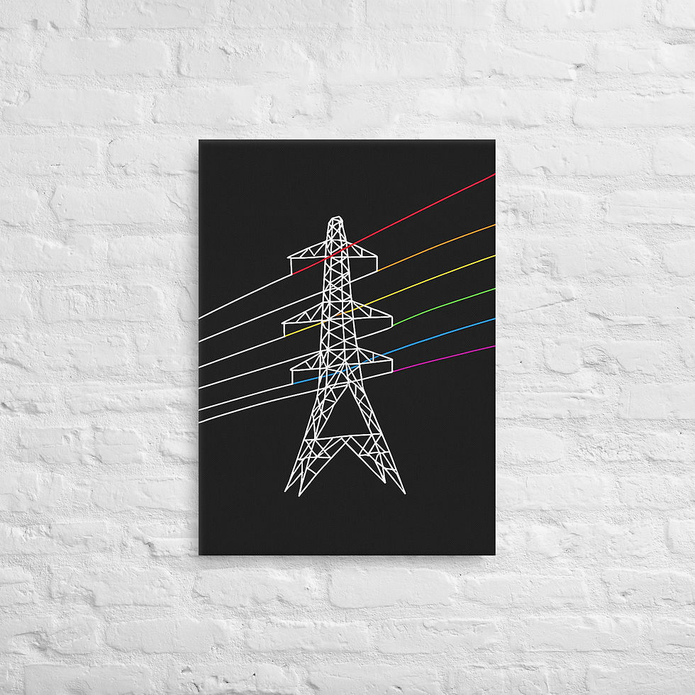 Miniatiūra: Kompromiso Tinklai - Printas ant drobės