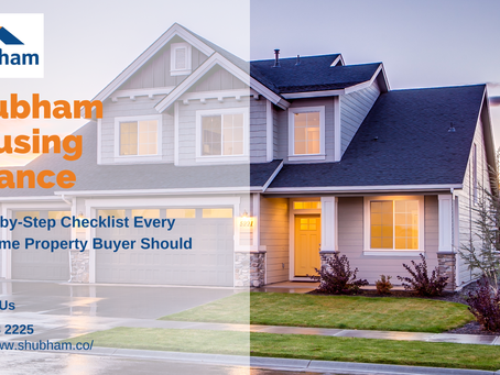 Checklist Before You Buy Your First Property