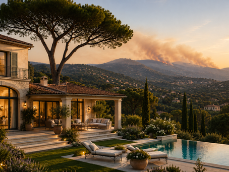 Waldbrände an der Côte d’Azur: Verändert sich der Immobilienmarkt?