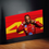 Thumbnail: Lewis Hamilton Ferrari F1 Metal Poster | Formula 1 Racing Wall Art Decor