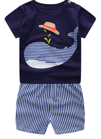 Boys Clothes 2018 New Toddler Boys Clothing Children Summer Boys Clothes Cartoon