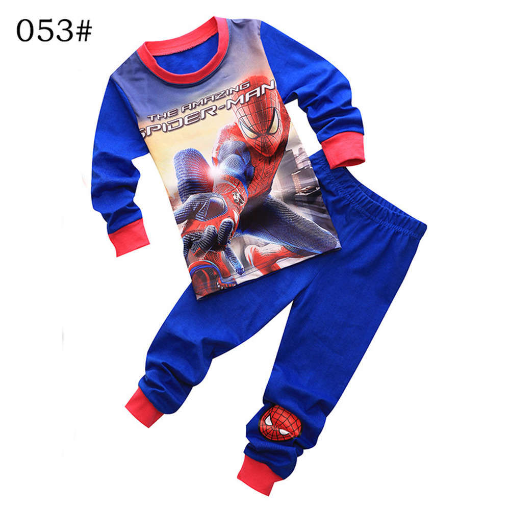 New arrival spiderman kids boy pijama toddler pajamas for boys