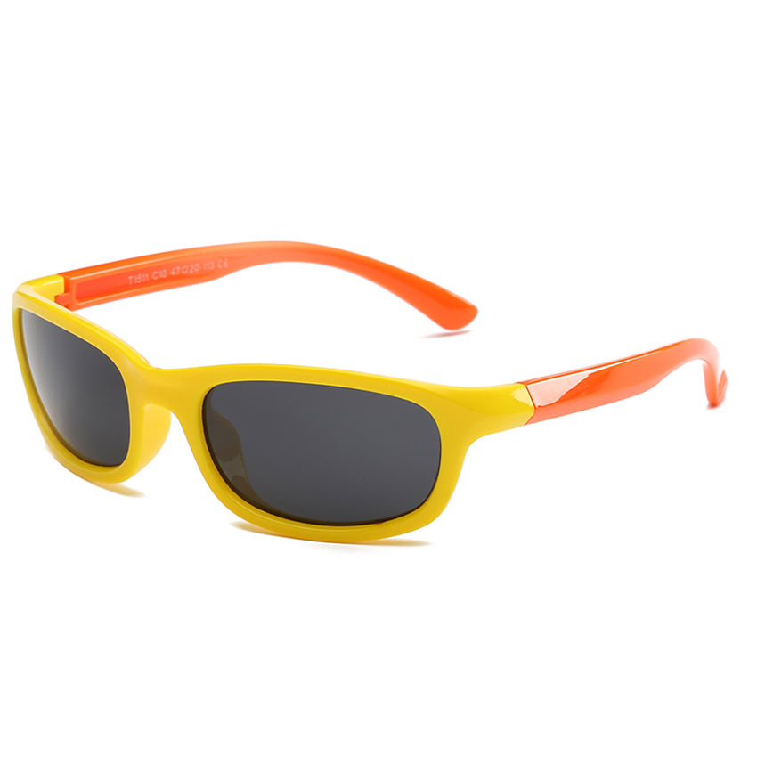 Thumbnail: FOENIXSONG Fashion Polarized Sunglasses Retro Children Goggles