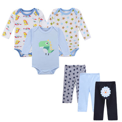 Thumbnail: 6 PCS Mother Nest Baby Boy Clothes Toddler Infant 0-12 Autumn/Spring Baby sets