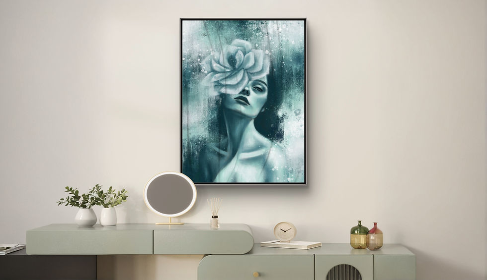 graceful truth affirmation art by OKP Art Ola communication with clarity speaking truth