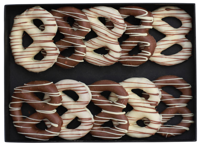Before and after chocolate product photography in Manchester.