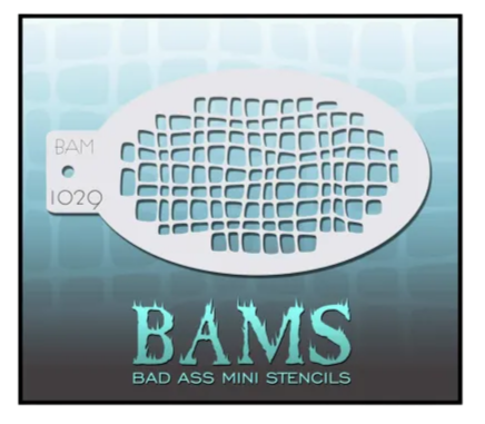 Bad Ass Stencil, schmink sjabloon 1029
