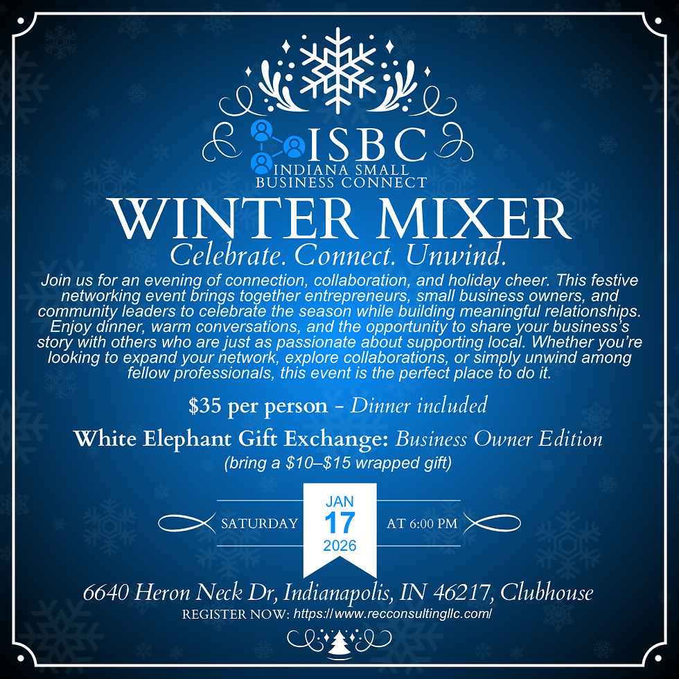 ISBC Winter Mixer